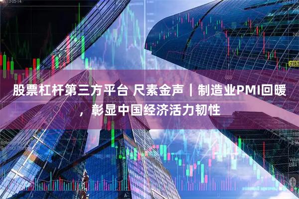 股票杠杆第三方平台 尺素金声｜制造业PMI回暖，彰显中国经济活力韧性